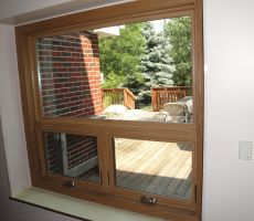 Straub Eat In Kitchen 3 After Awning Picture Window Combination